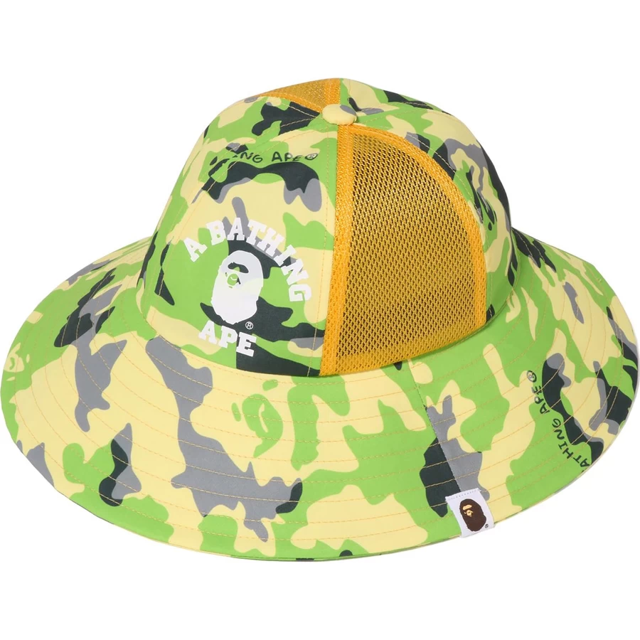 Bape WOODLAND CAMO MESH HAT KIDS