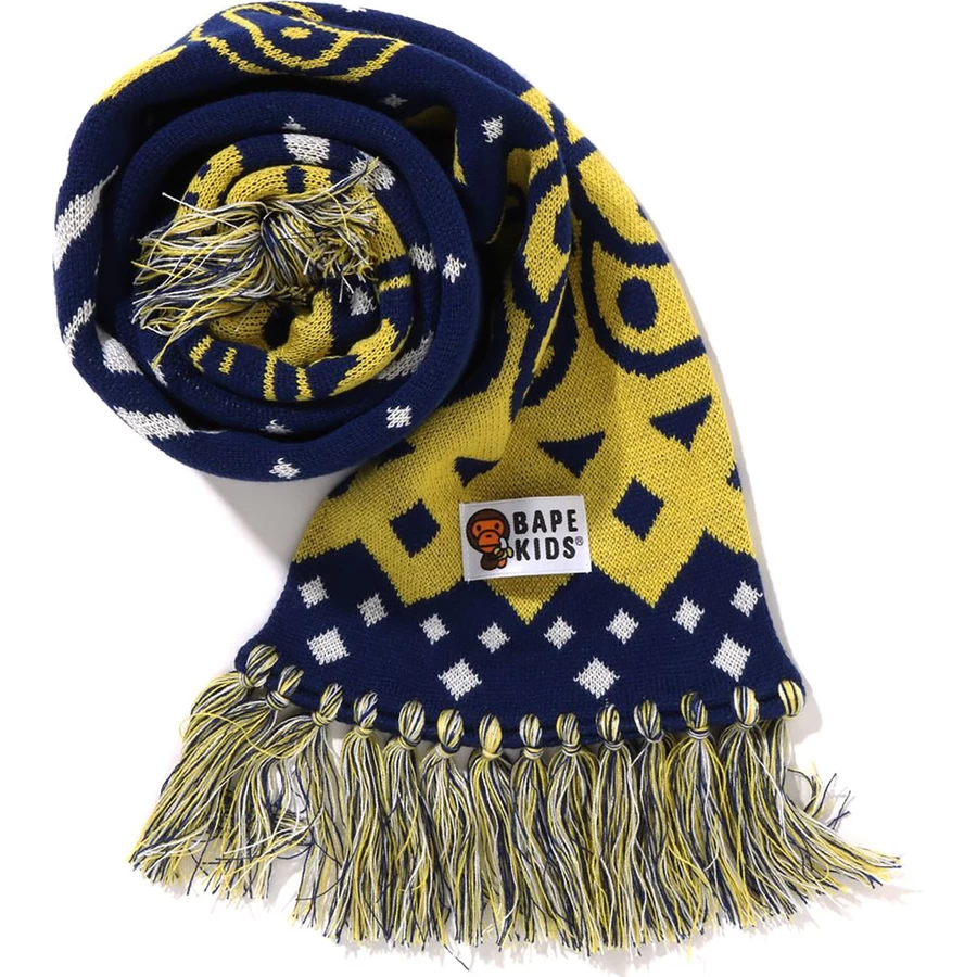 Bape Baby Milo Nordic Strickschal Für Kinder