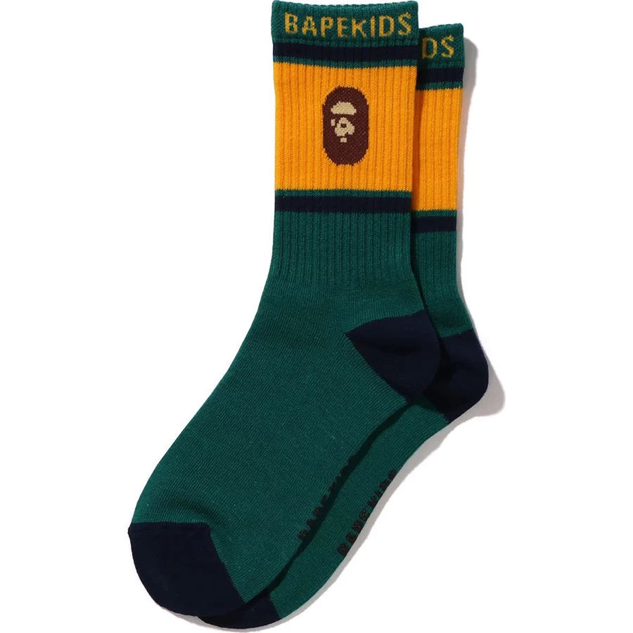 Bape APE HEAD LINE SOCKS KIDS