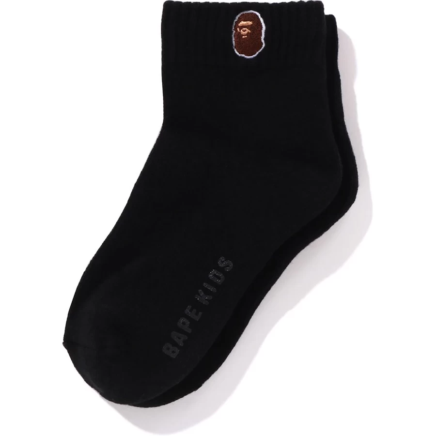 Bape APE HEAD ONE POINT SOCKS KIDS
