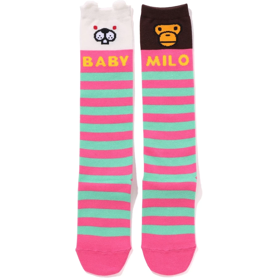 Bape HOOP BABY MILO ANIMAL EAR SOCKS KIDS
