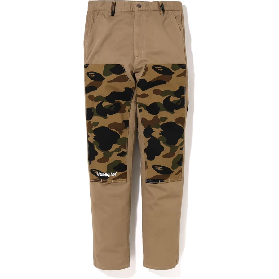 Bape 1ST CAMO PAINTER PANTS KIDS
