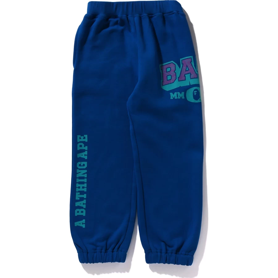 Bape BAPE LINE CAMO SWEAT PANTS RELAXED FIT KIDS