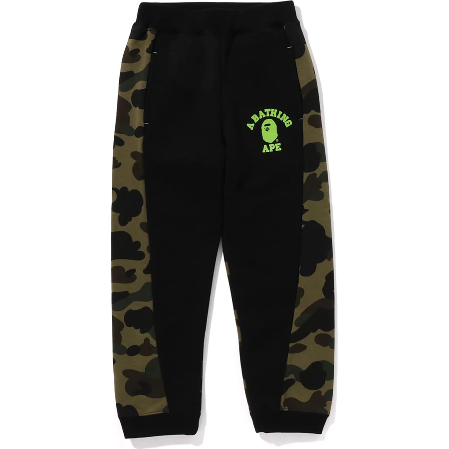 Bape 1ST CAMO PANEL SWEAT PANTS KIDS