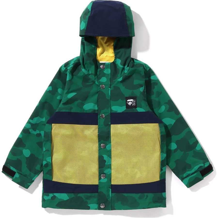 Giacca Con Cappuccio Mimetica Bape Color Per Bambini