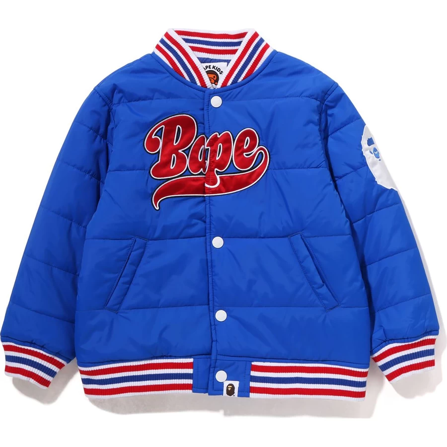 Bape Giacca Imbottita Bape Patch Per Bambini