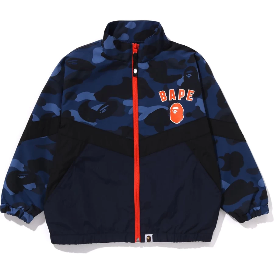 Bape COLOR CAMO BLOCK JACKET LOOSE FIT KIDS