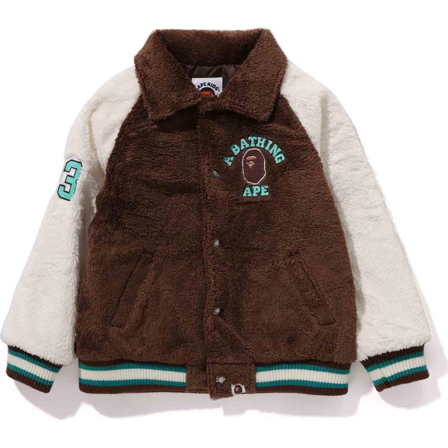 Bape COLLEGE BOA VARSITY JACKET KIDS