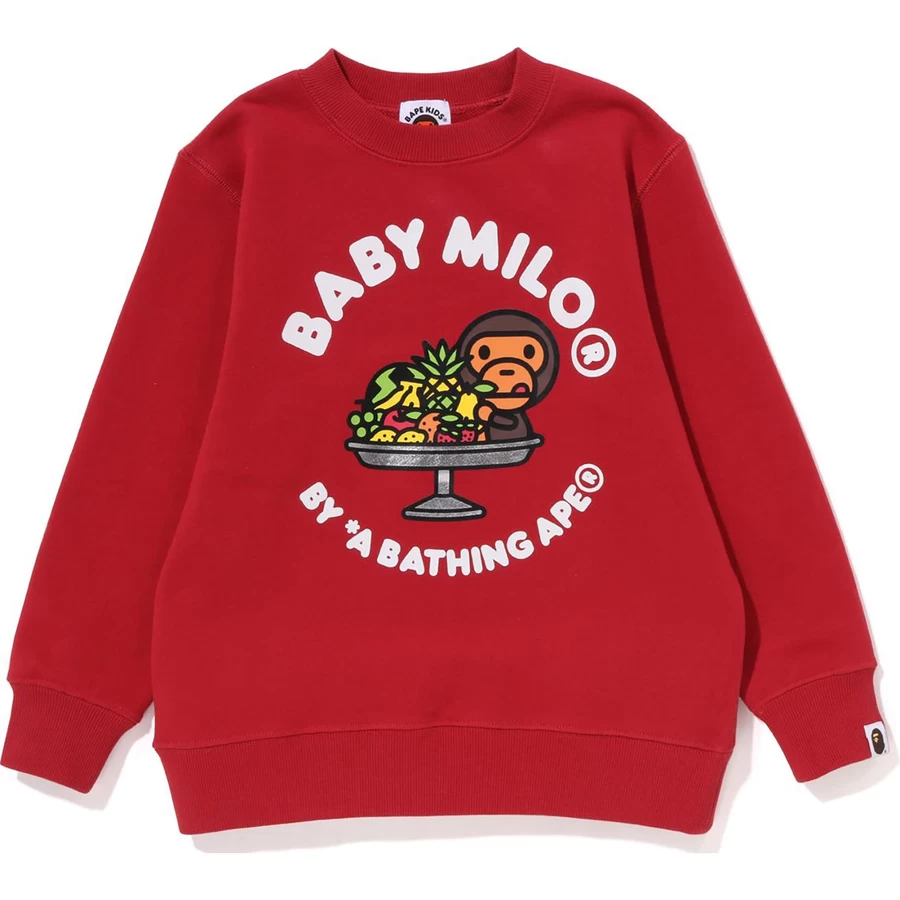 Bape BABY MILO FRUIT CREWNECK KIDS