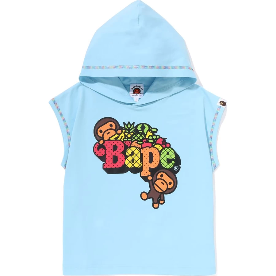 Bape BABY MILO FRUIT S/S PULLOVER HOODIE KIDS