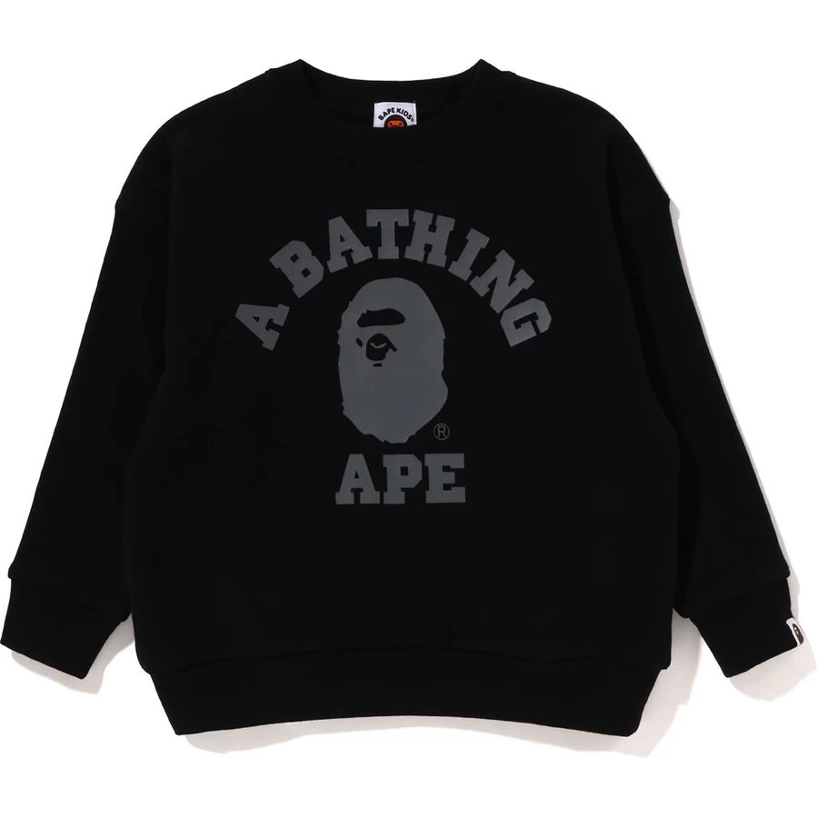 Bape COLLEGE CREWNECK RELAXED FIT KIDS