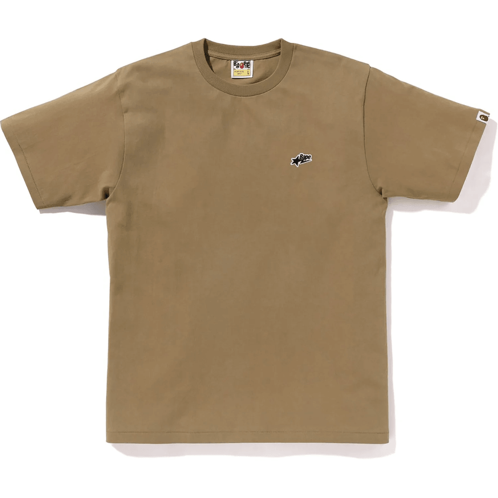 Bape STA ONE POINT TEE MENS Beige