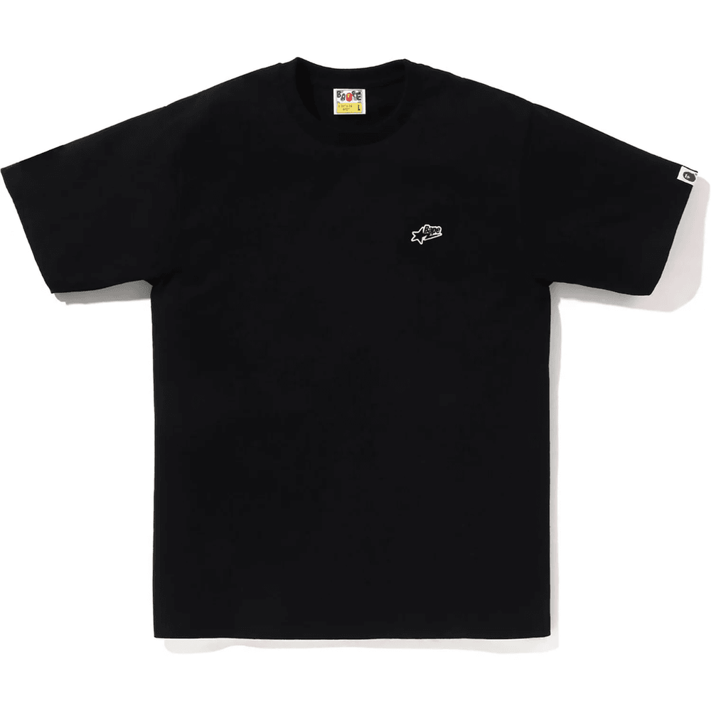 Bape STA ONE POINT TEE MENS Black