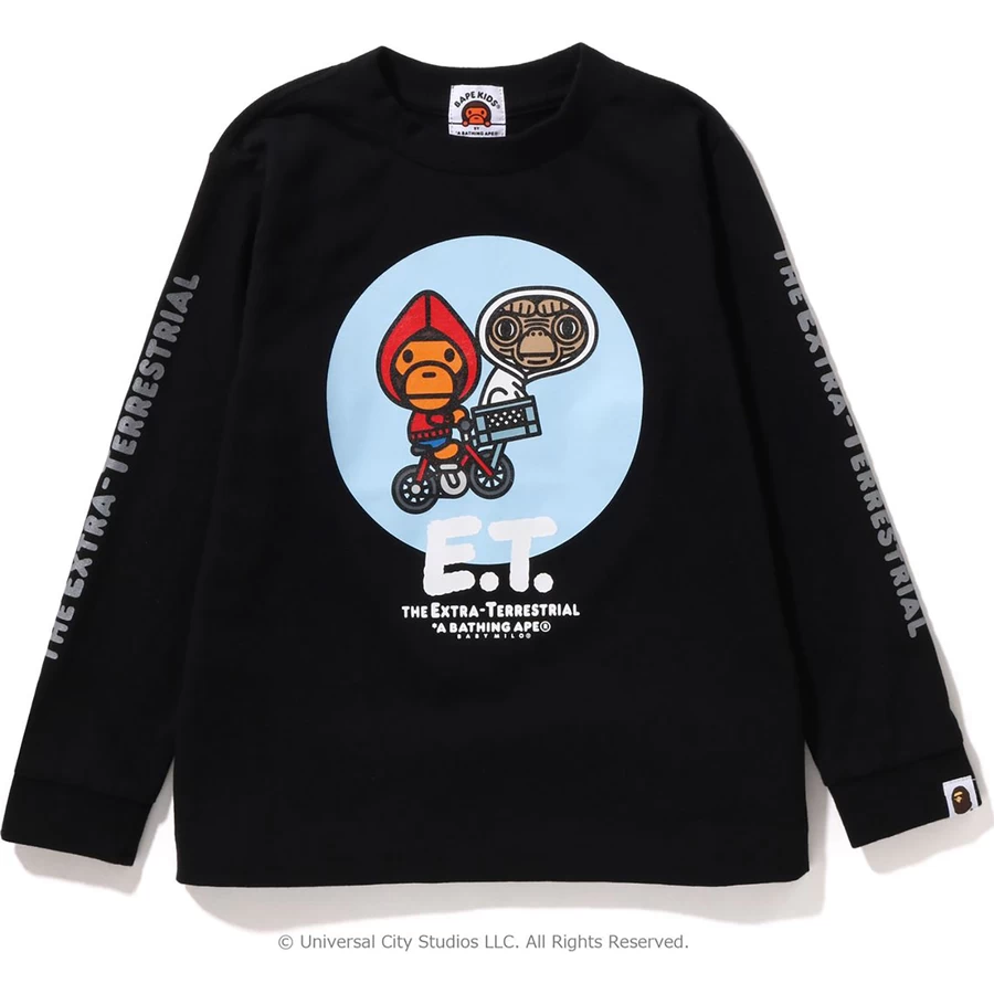 Bape BAPE X E.T. BABY MILO L/S TEE KIDS