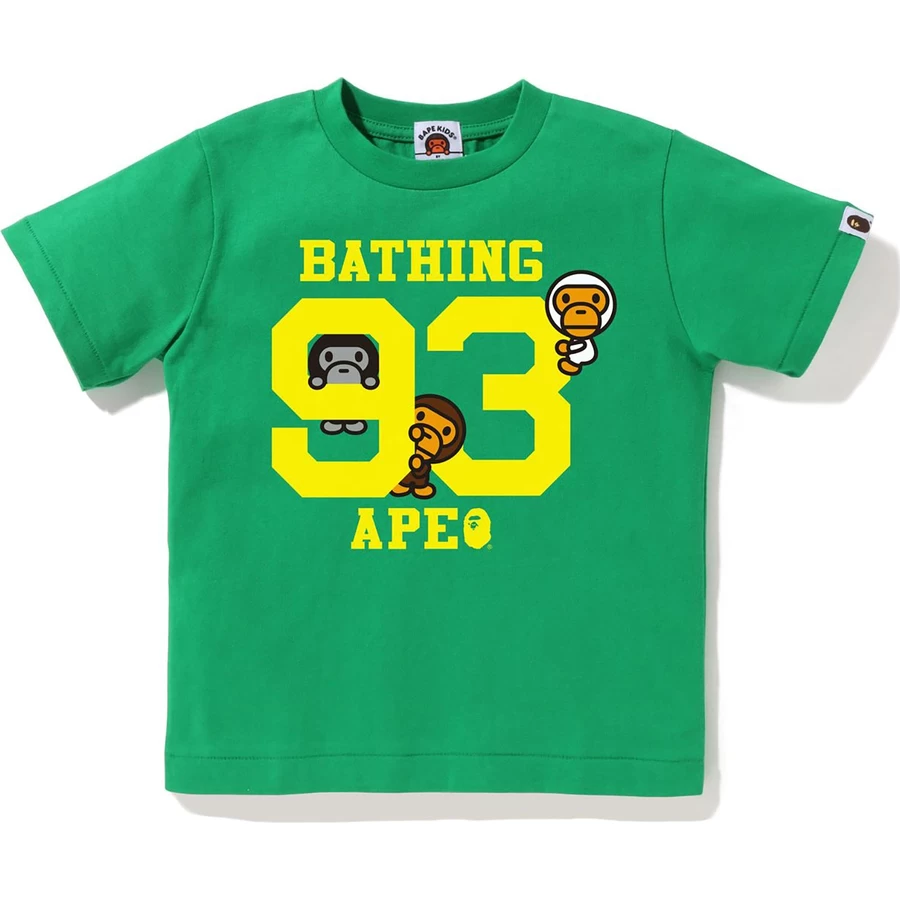 Bape MILO FOOTBALL 93 TEE KIDS