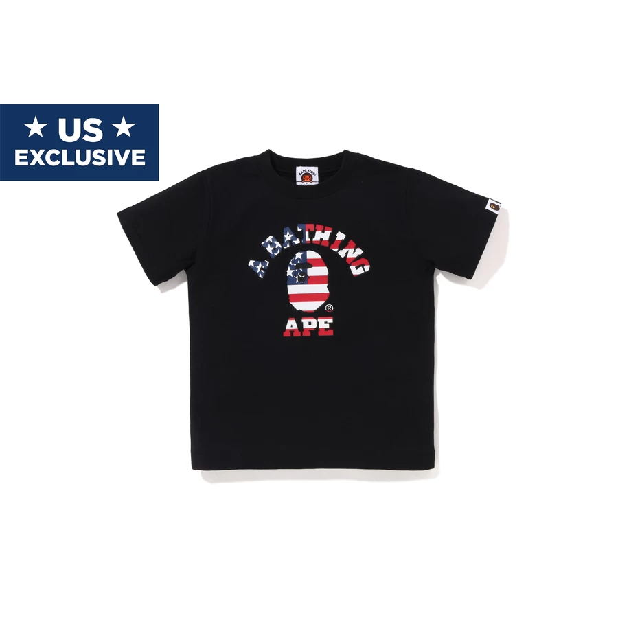 Bape BAPE US LIMITED COLLECTION COLLEGE TEE KIDS
