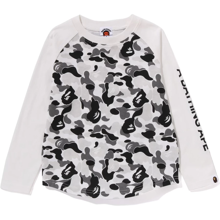 Bape ABC CAMO L/S TEE KIDS