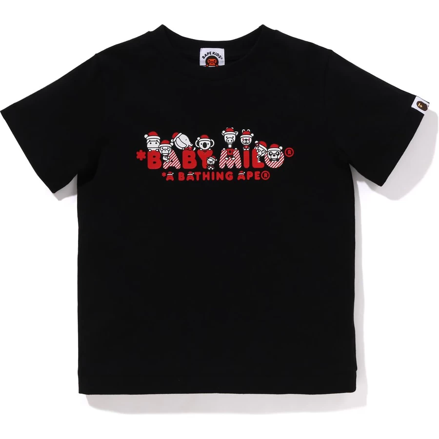 Bape Natale Baby Milo Maglietta Per Bambini