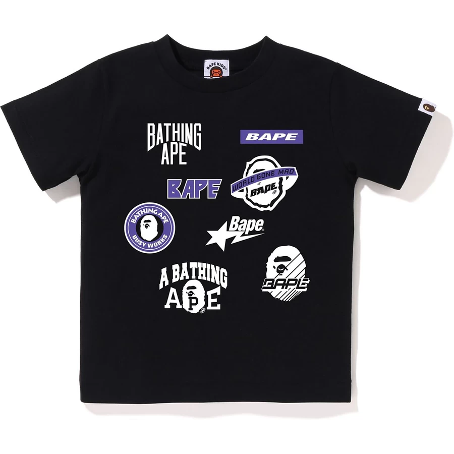 Bape EMBLEM PRINT TEE KIDS
