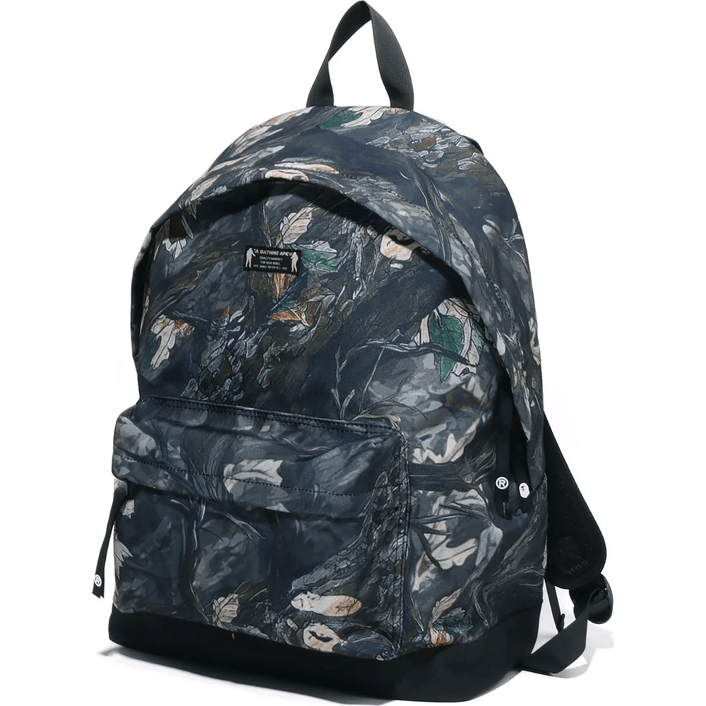 BAPE MENS TREE EDGE CAMO DAYPACK Brown