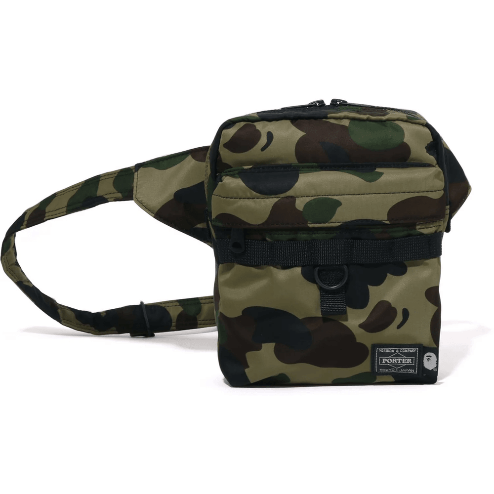Bape PORTER 1ST CAMO BODY BAG Green