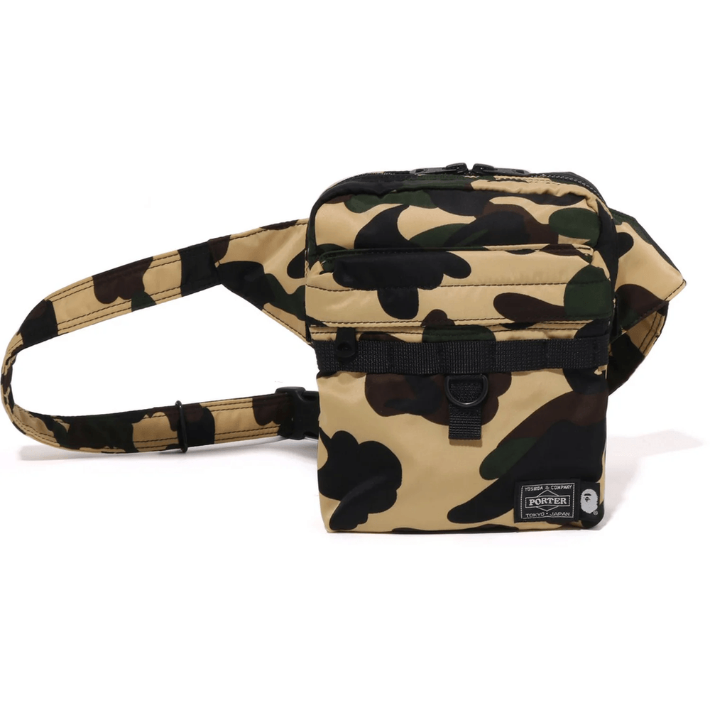 Bape PORTER 1ST CAMO BODY BAG Yellow