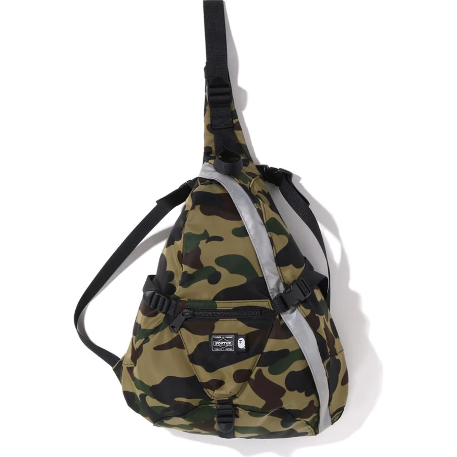 Bape BAPE X PORTER 1ST CAMO ONE SHOULDER BAG MENS