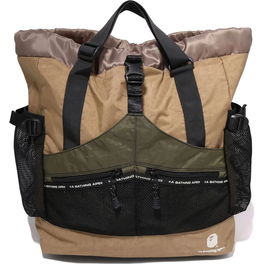 Bape COLOR BLOCK MULTI BAG MENS