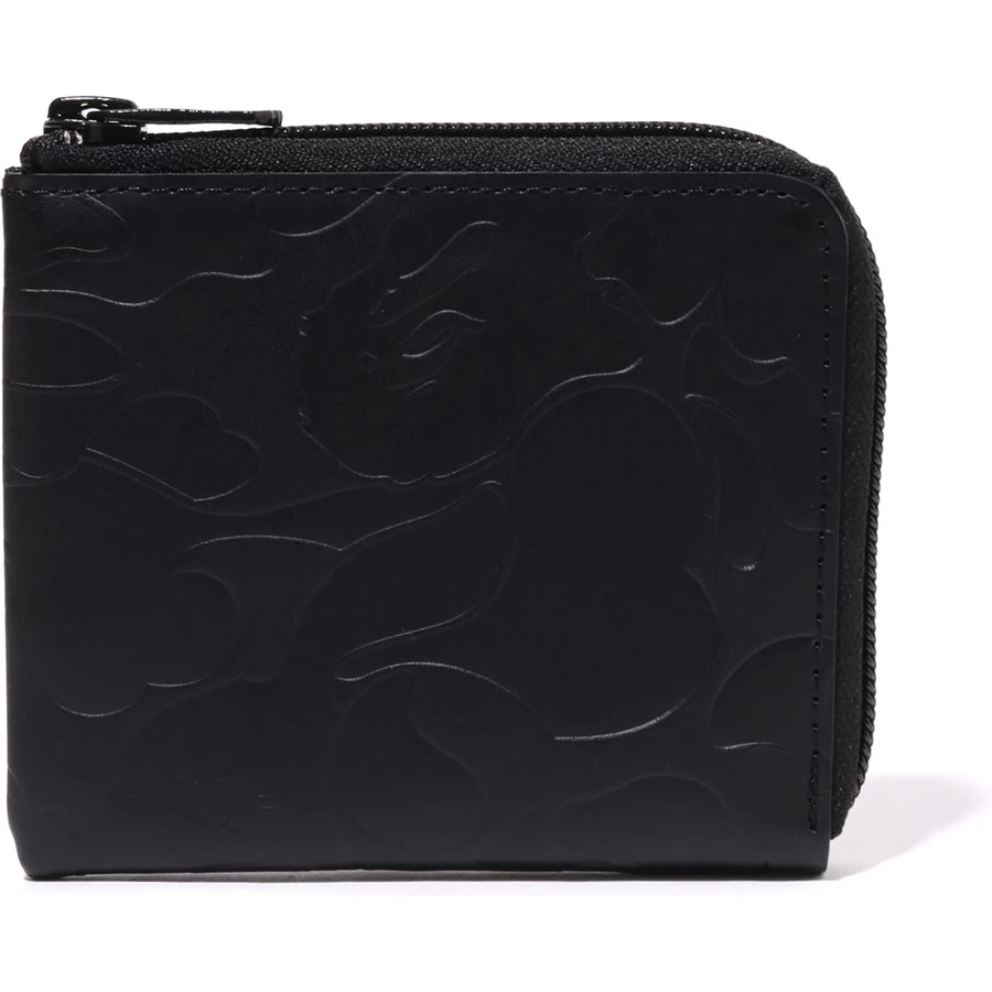 Bape SOLID CAMO LEATHER WALLET #3