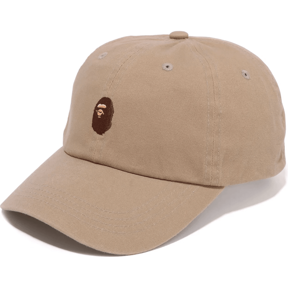 Bape ONE POINT PANEL CAP MENS Beige