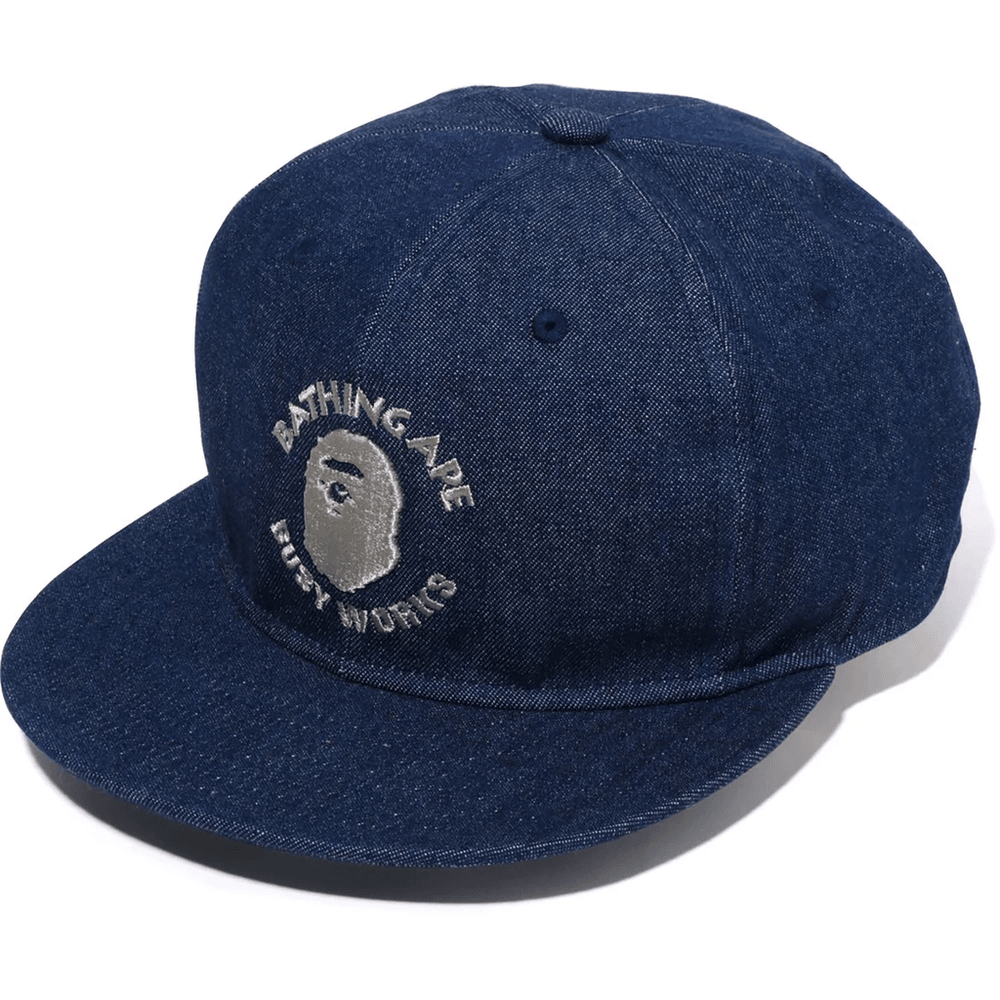 Bape BUSY WORK DENIM CAP MENS Indigo