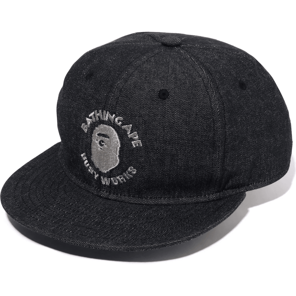 Bape BUSY WORK DENIM CAP MENS Black