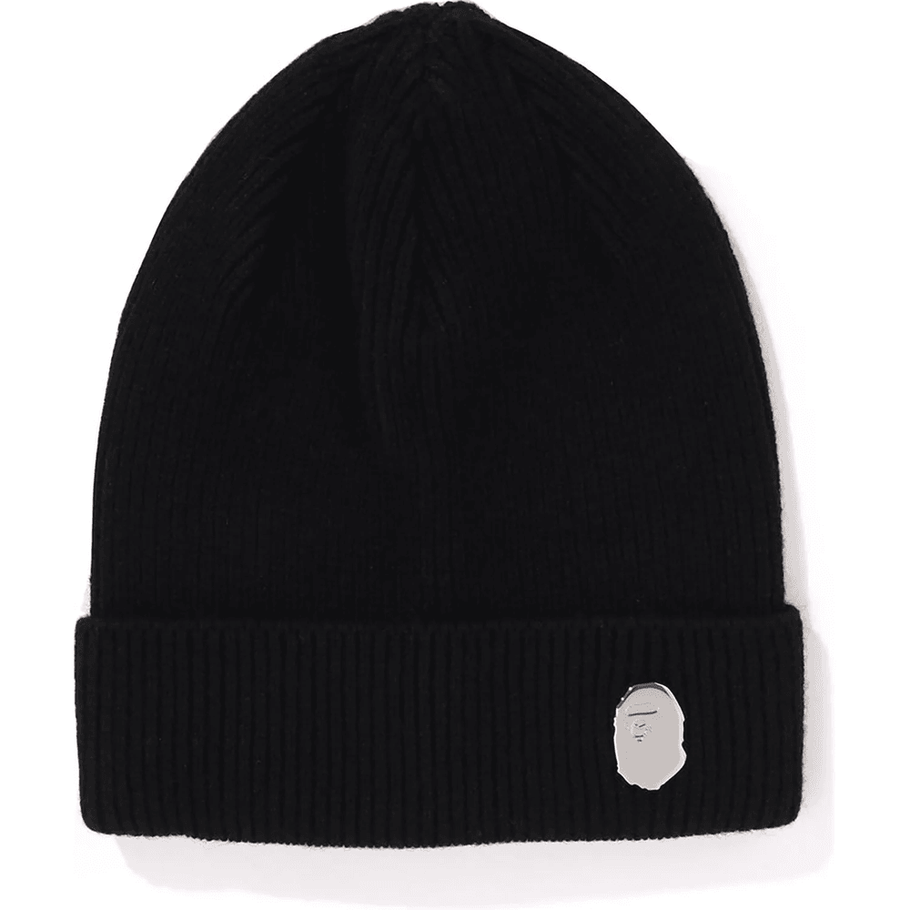 Bape ONE POINT KNIT CAP MENS Black