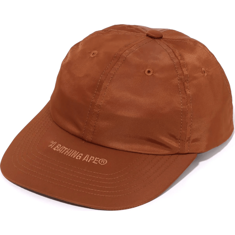 Bape ONE POINT NYLON CAP MENS Brown