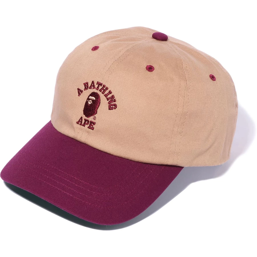 Bape COLLEGE PANEL CAP MENS