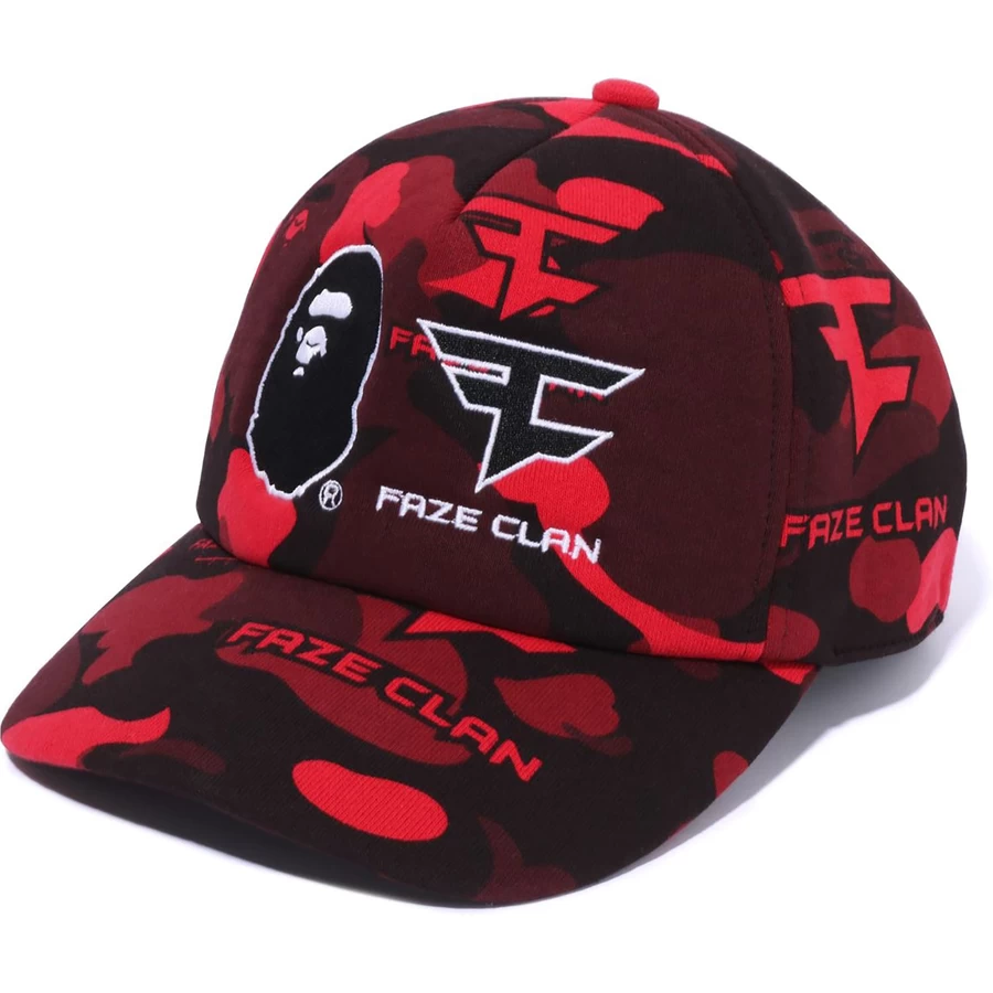 Boné Bape Bape X Faze Clan Snap Back Masculino