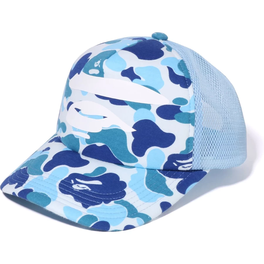 Bape Abc Camo πίθηκο πρόσωπο Mesh καπέλο ανδρικό