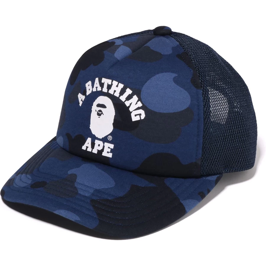 χρώμα Bape Camo κολεγιακό διχτυωτό καπέλο ανδρικό