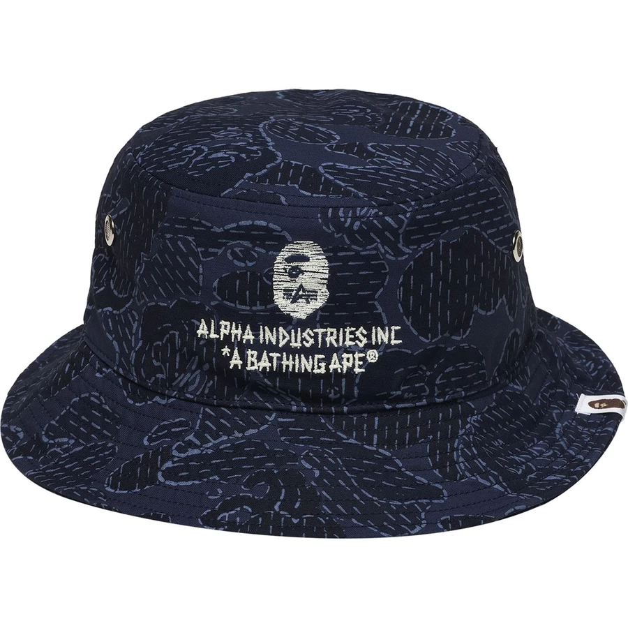 Chapéu Militar Bape X Alpha Industries Masculino