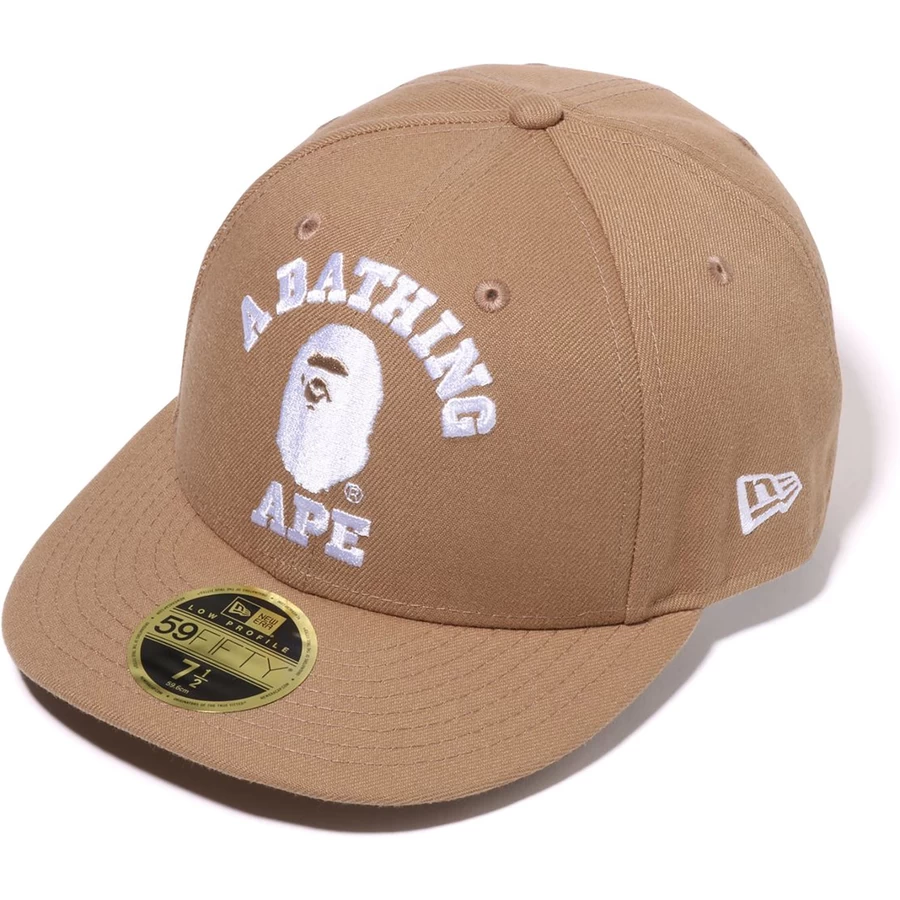 Bape College New Era 59fifty Low Profile Cap Mens