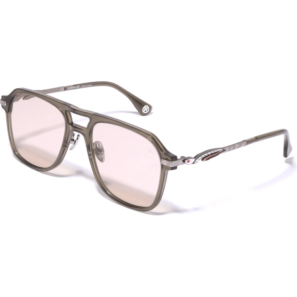 Bape SHARK SUNGLASSES #6 SHARK59 MENS Olive Drab
