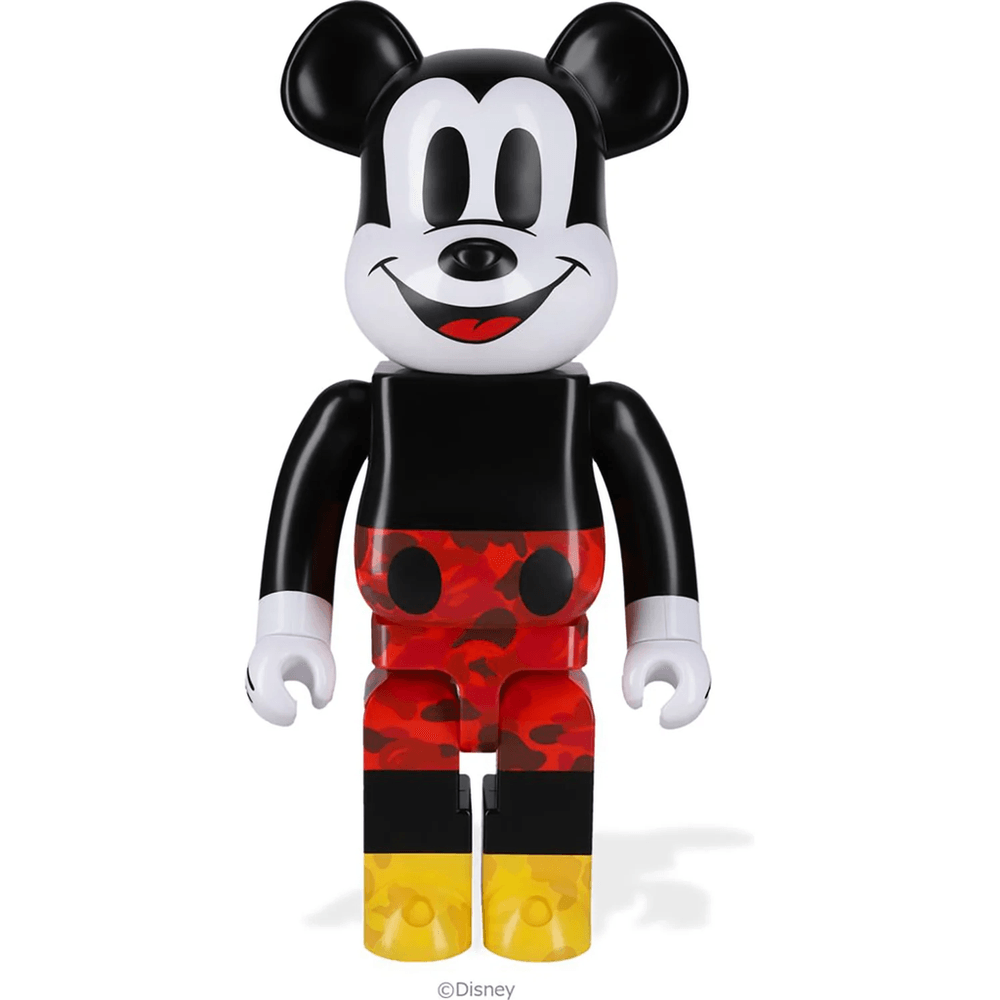 BAPE X MICKEY MOUSE ORIGINAL COLOR BE@RBRICK 1000% Multi