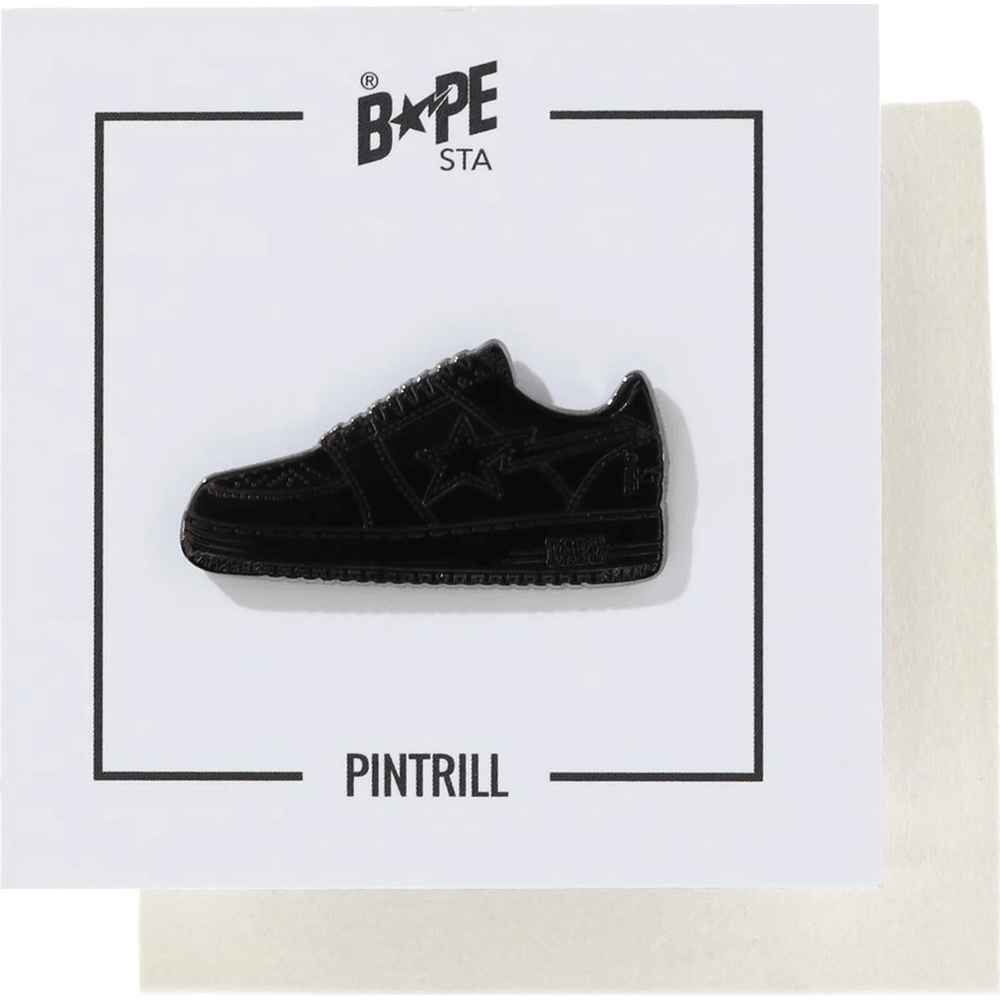 BAPE STA PINTRILL PINS MENS Black