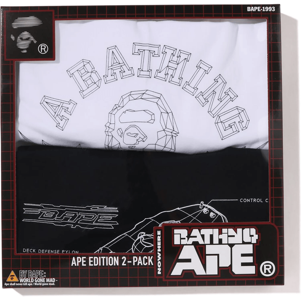 BAPE MENS TEE PACKAGE BOX #2 Multi