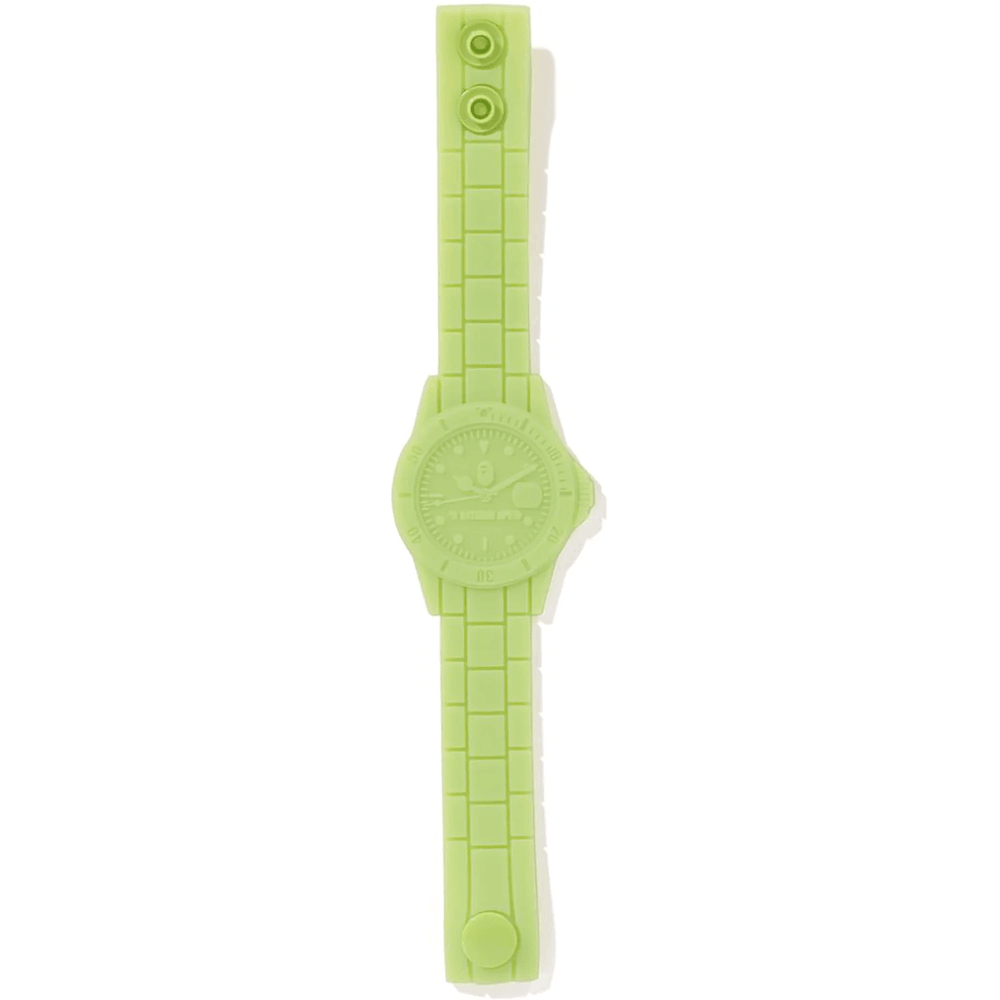 BAPEX SILICON BRACELET MENS Green