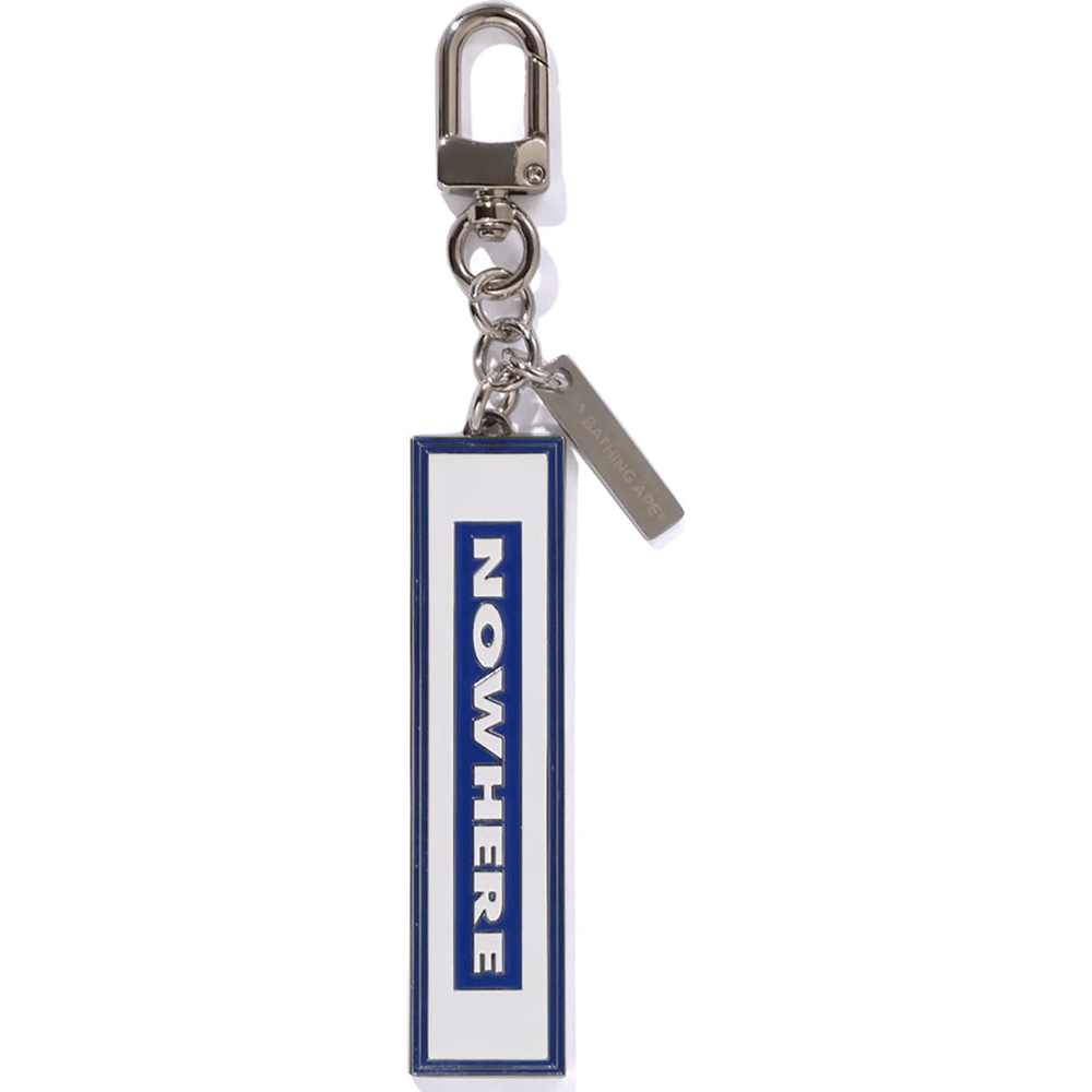 Bape NOWHERE KEYCHAIN Silver