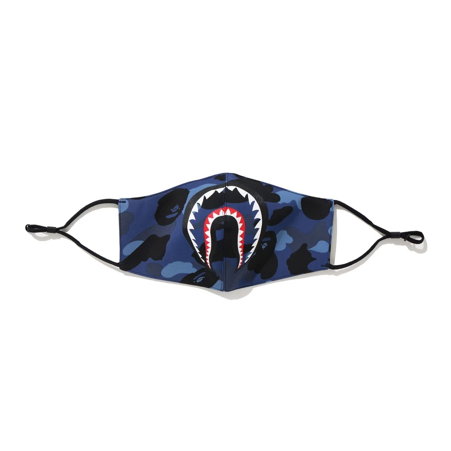 Bape COLOR CAMO SHARK MASK MENS