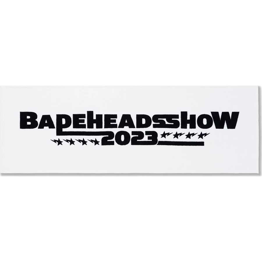 Bape Bape Heads Näyttää Bape Pyyhe