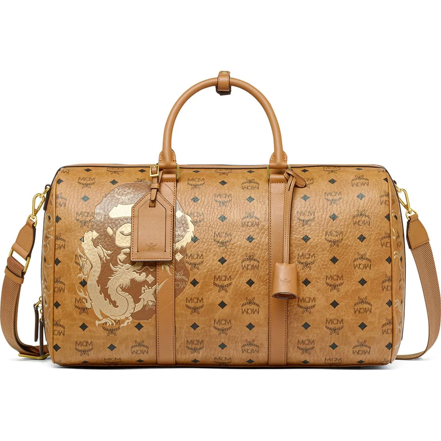 Bape Bape X Mcm Pottomar Mēness Jaunais Gads Visetos Weekender Med