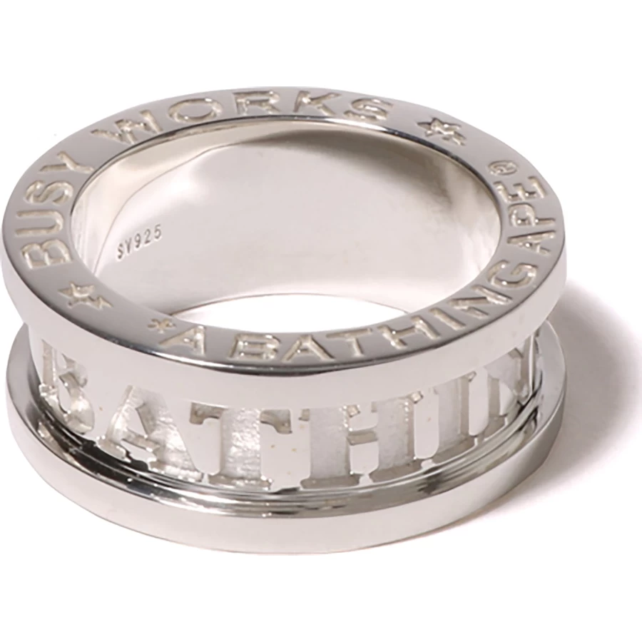Bape Bape Logo Ring Herren
